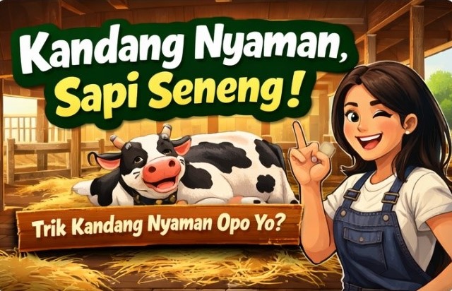 MANAJEMEN KANDANG SAPI PERAH